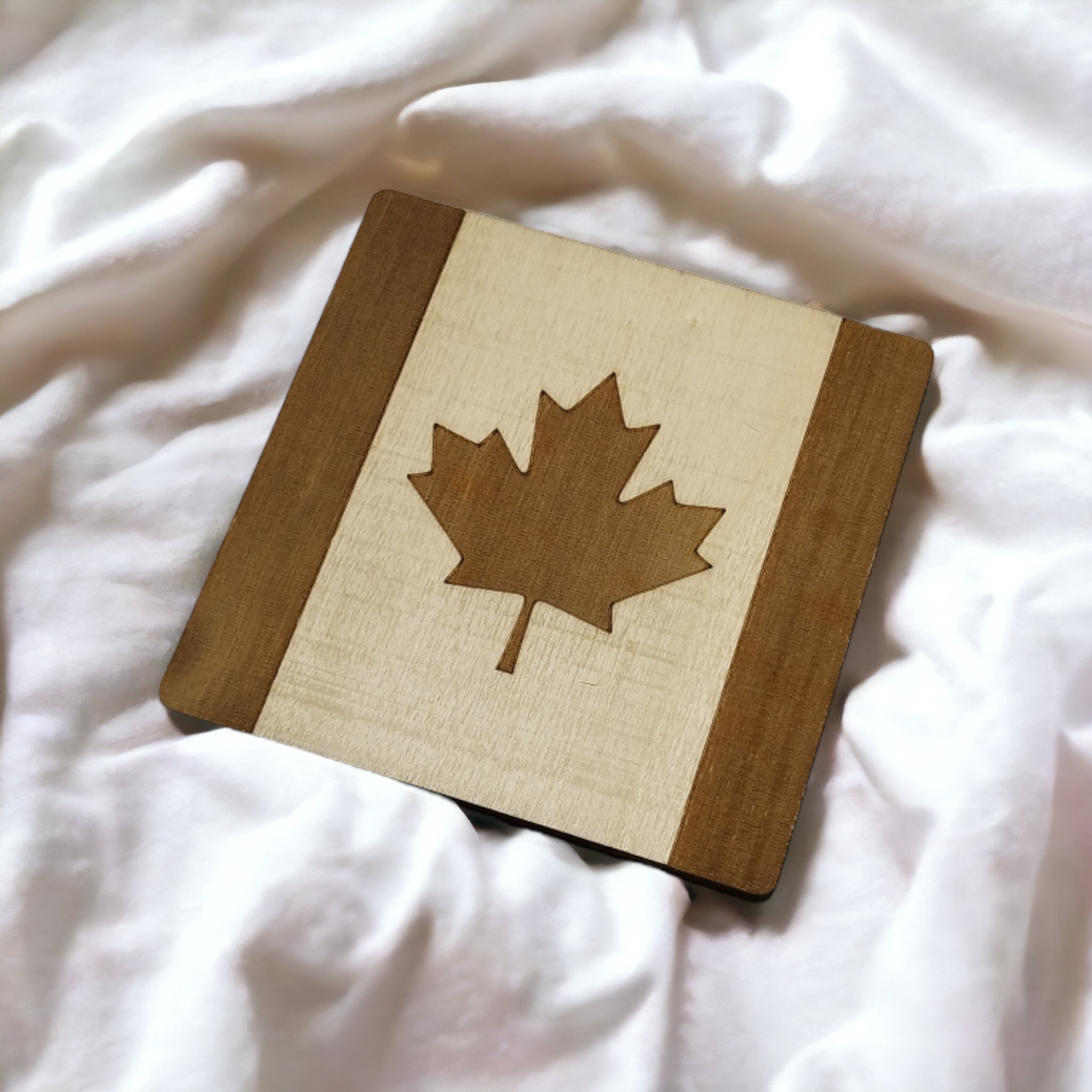Flags Wooden Coasters - Handmade Gift - Housewarming - Wood Kitchenware-6
