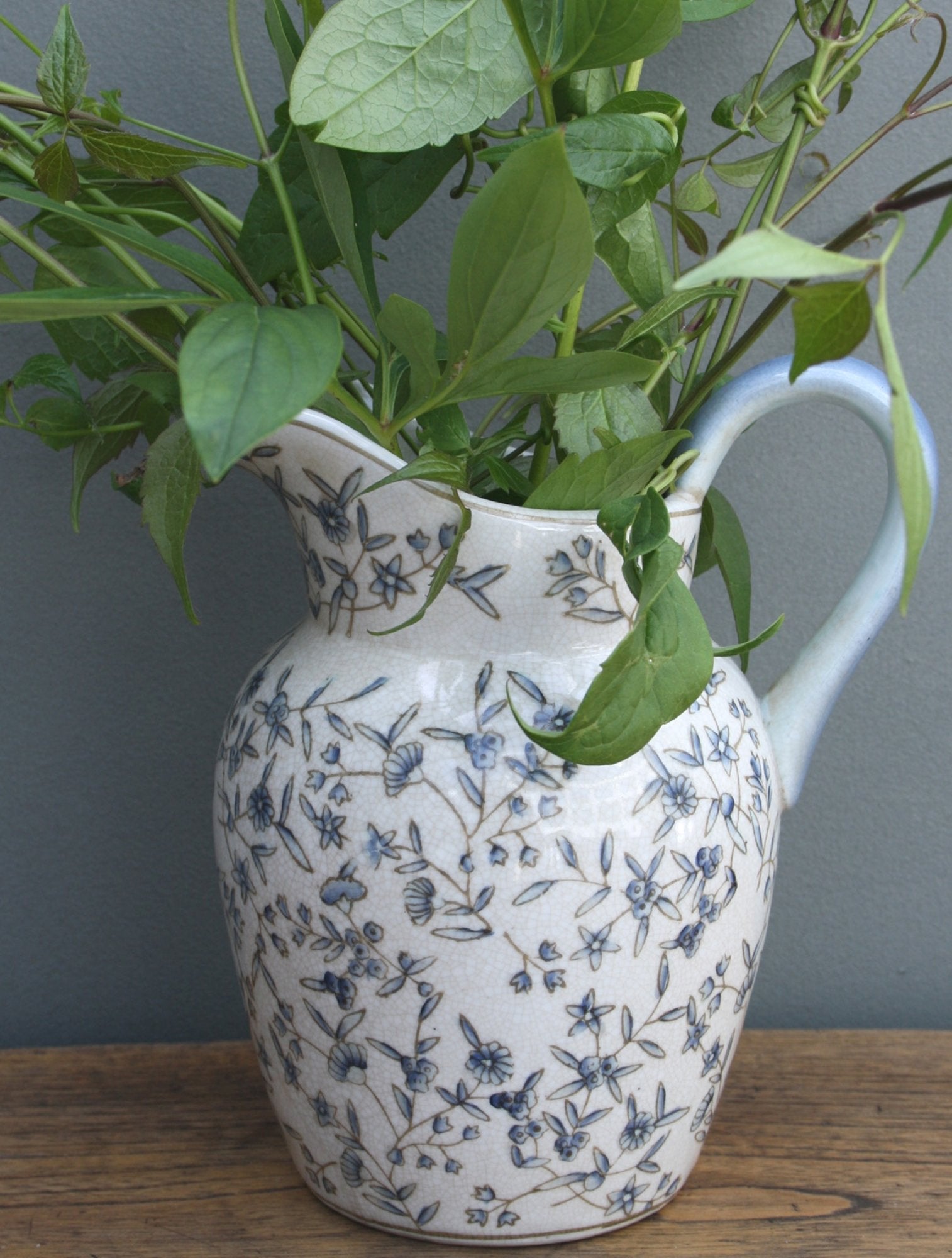 Grey And White Jug-2