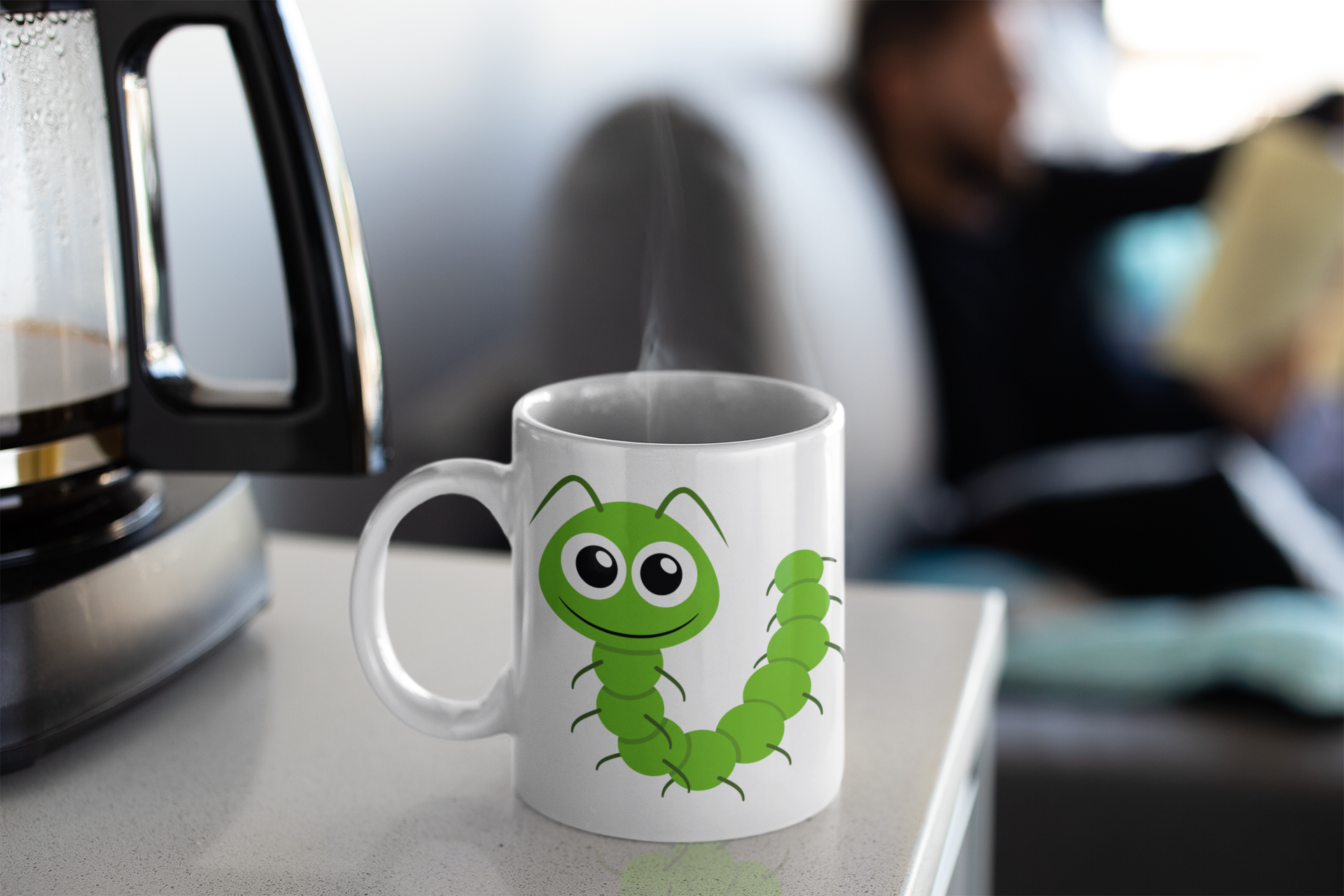 Adorable Snail Insect Personalised Your Name Gift Mug-4
