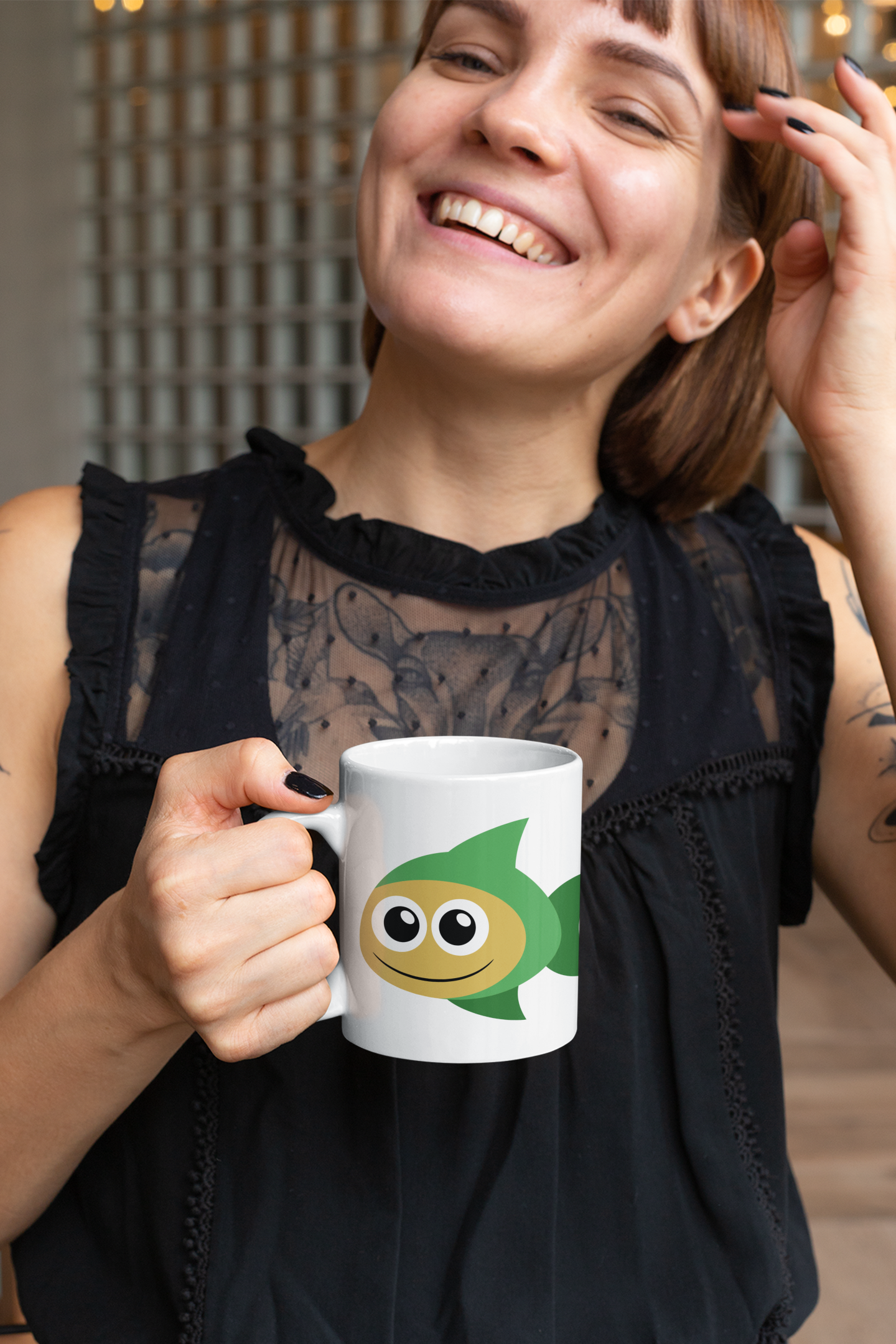 Adorable Seal Sea Animal Personalised Your Name Gift Mug-3
